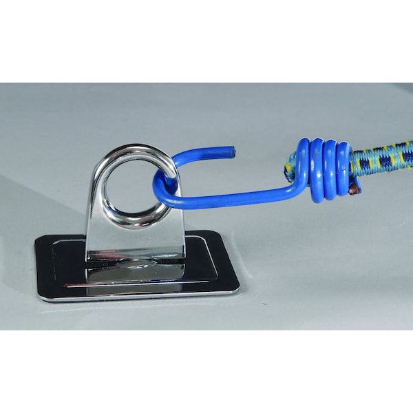 PRO GRIP Anchor Point, Chrome, w/ Toggle Bolt (2 per pack) 3.13" x5.75" x6.88"